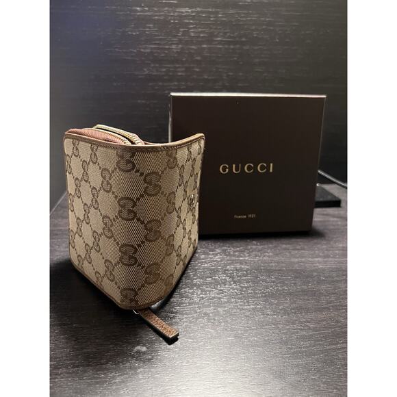 Gucci GG Canvas Monogram Belt Bag Fanny Pack Designer Beige Brown - Picture 9 of 16